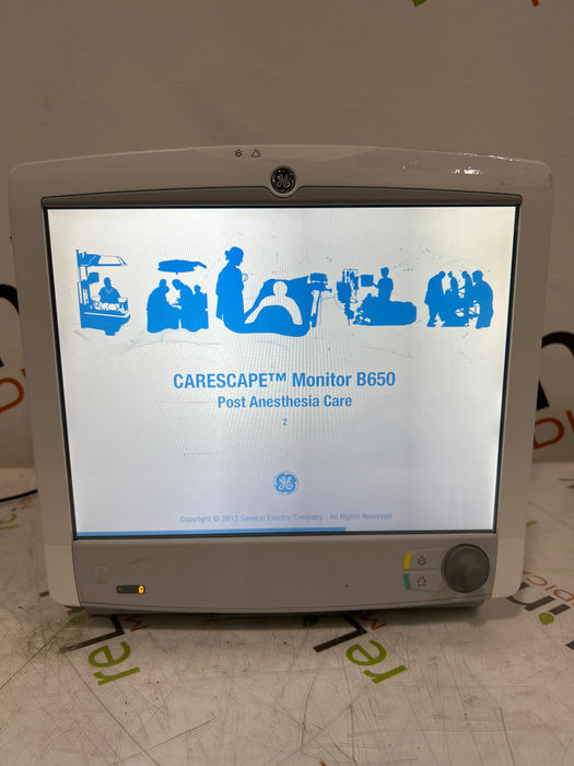 GE Healthcare Carescape B650 Patient Monitor
