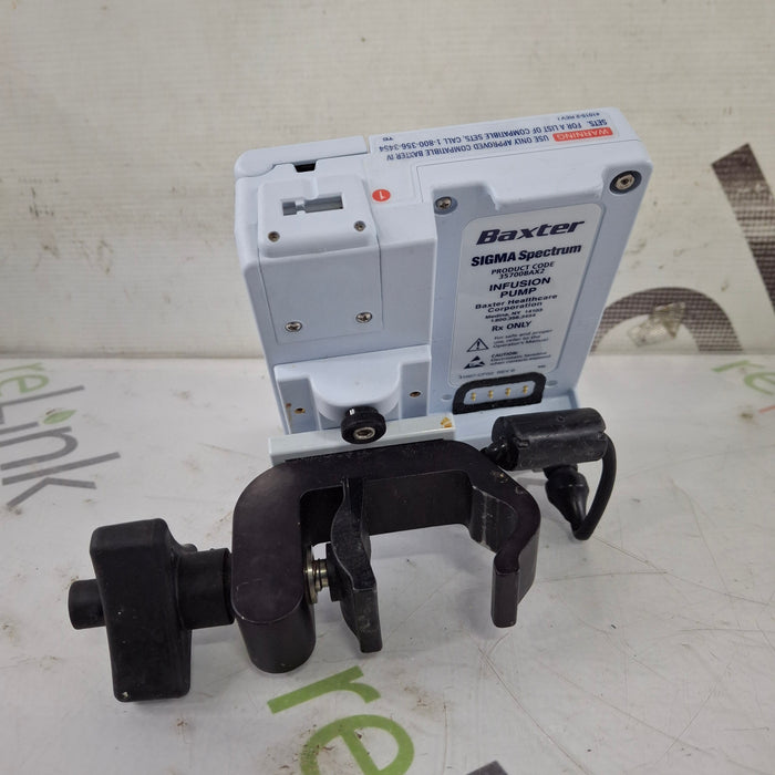 Baxter Baxter Sigma Spectrum w/Non Wireless or No Battery Infusion Pump Infusion Pump reLink Medical