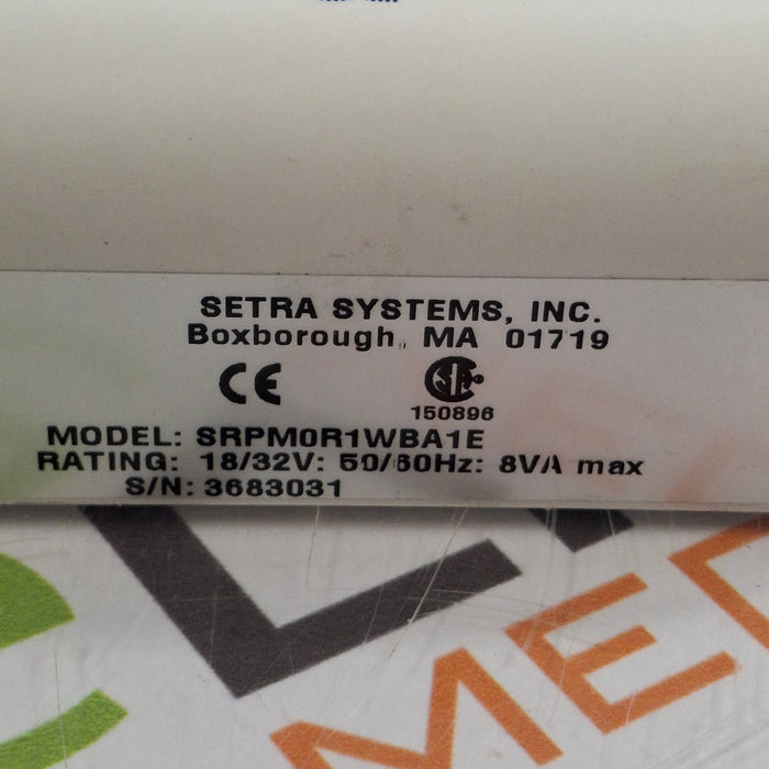 Setra Systems, Inc. SRPM Secure-Sense Room Pressure Monitor