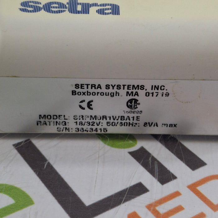 Setra Systems, Inc. Setra Systems, Inc. SRPM Secure-Sense Room Pressure Monitor Research Lab reLink Medical