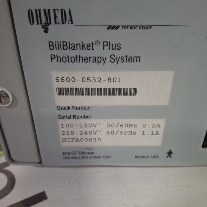 Ohmeda Medical Ohmeda Medical BiliBlanket Plus Phototherapy System Infant Warmers and Incubators reLink Medical