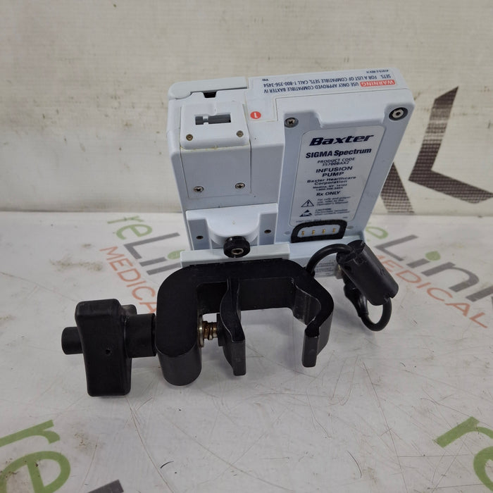 Baxter Baxter Sigma Spectrum 8.00.03 w/o Battery Infusion Pump Infusion Pump reLink Medical