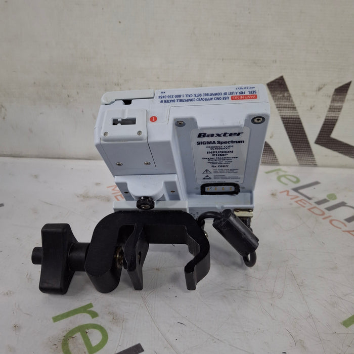 Baxter Baxter Sigma Spectrum 8.00.05 w/o Battery Infusion Pump Infusion Pump reLink Medical