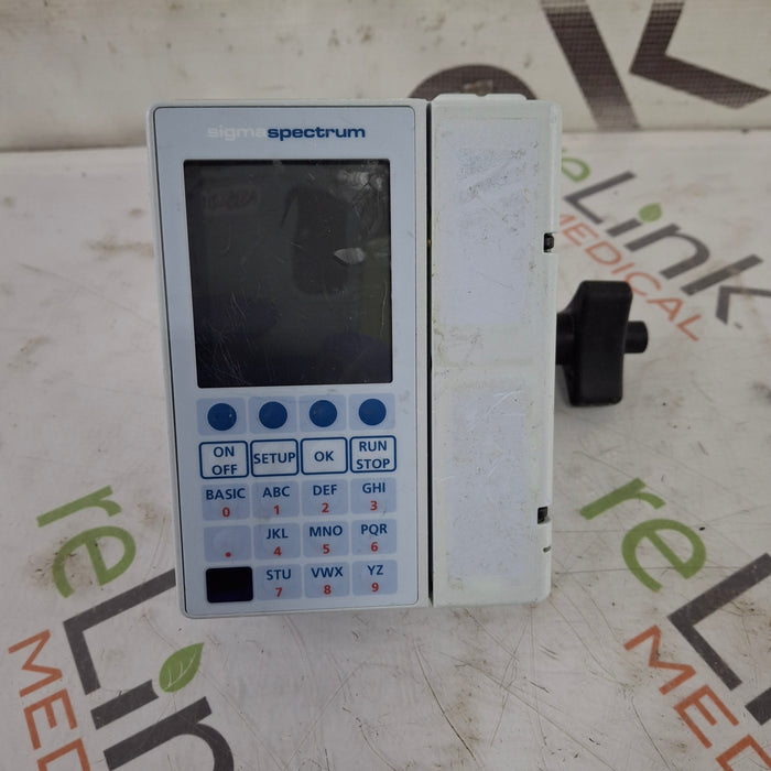 Baxter Baxter Sigma Spectrum w/Non Wireless or No Battery Infusion Pump Infusion Pump reLink Medical
