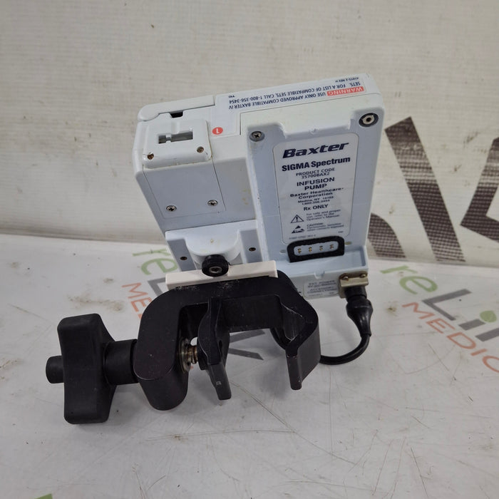 Baxter Baxter Sigma Spectrum 8.00.03 w/o Battery Infusion Pump Infusion Pump reLink Medical