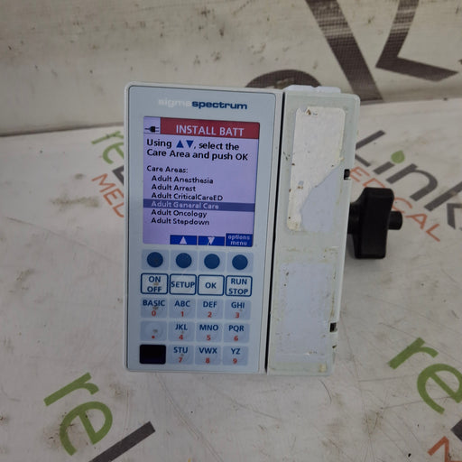 Baxter Baxter Sigma Spectrum 8.01.00 w/o Battery Infusion Pump Infusion Pump reLink Medical