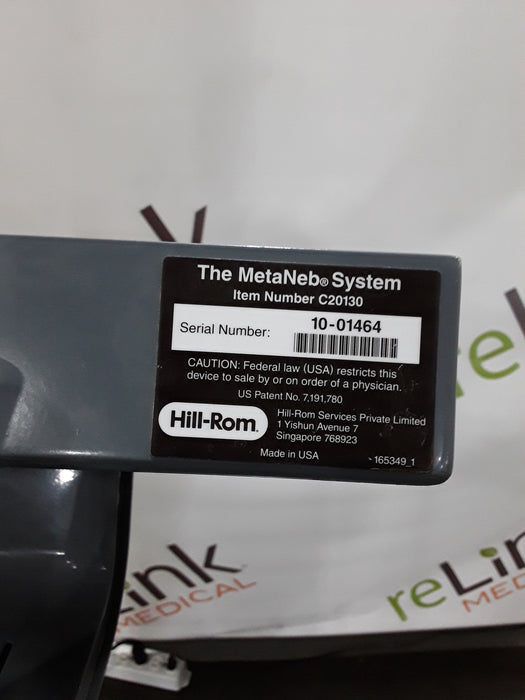 Hill-Rom Hill-Rom MetaNeb Lung Therapy System Respiratory reLink Medical