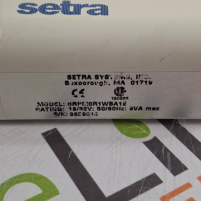 Setra Systems, Inc. Setra Systems, Inc. SRPM Secure-Sense Room Pressure Monitor Research Lab reLink Medical
