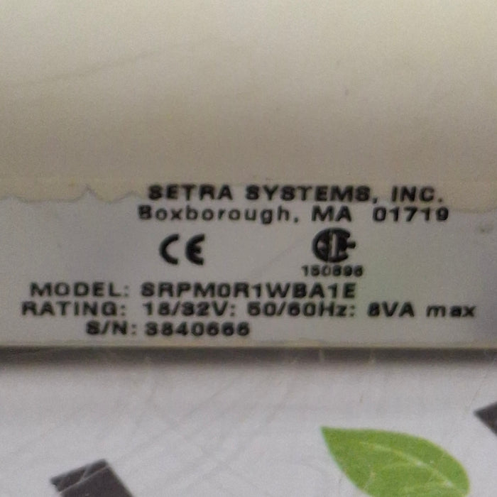 Setra Systems, Inc. Setra Systems, Inc. SRPM Secure-Sense Room Pressure Monitor Research Lab reLink Medical