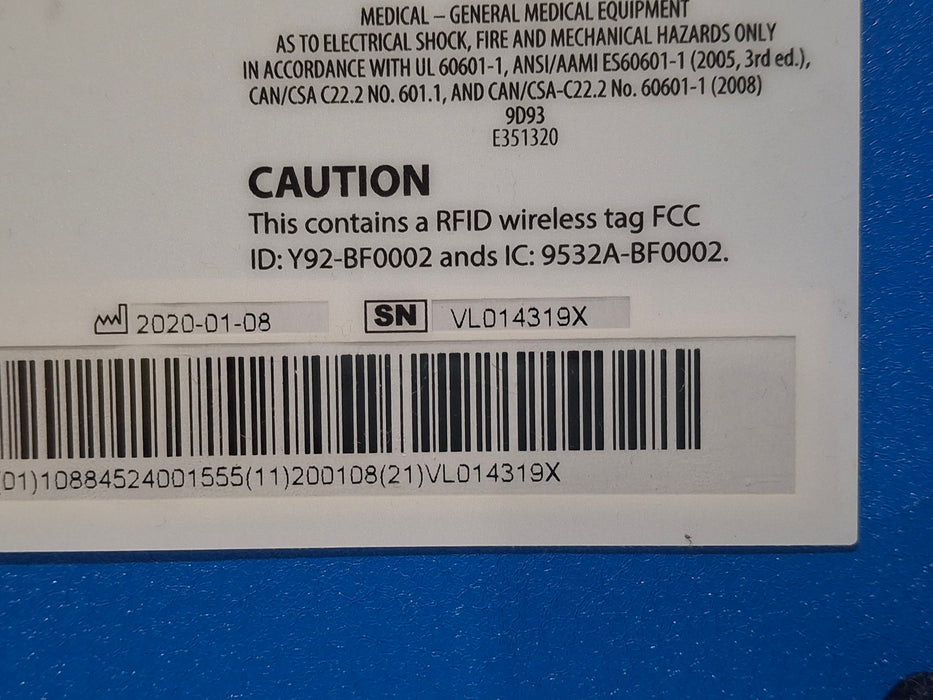 Covidien RapidVac SE3690 Smoke Evacuator