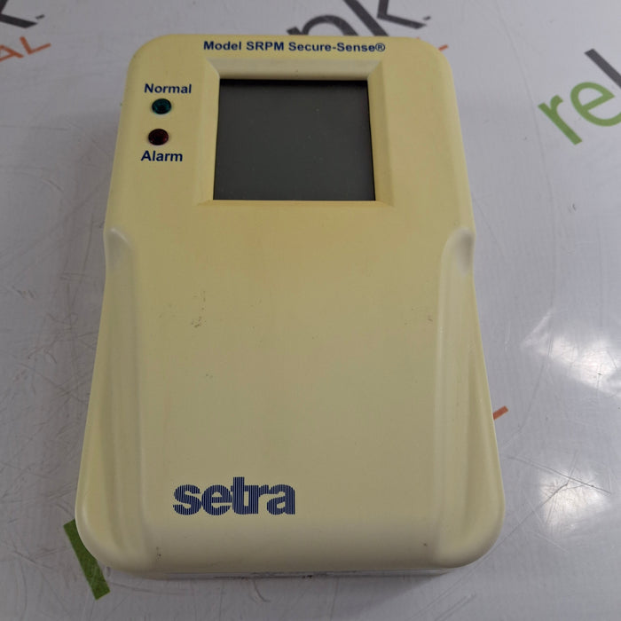 Setra Systems, Inc. Setra Systems, Inc. SRPM Secure-Sense Room Pressure Monitor Research Lab reLink Medical