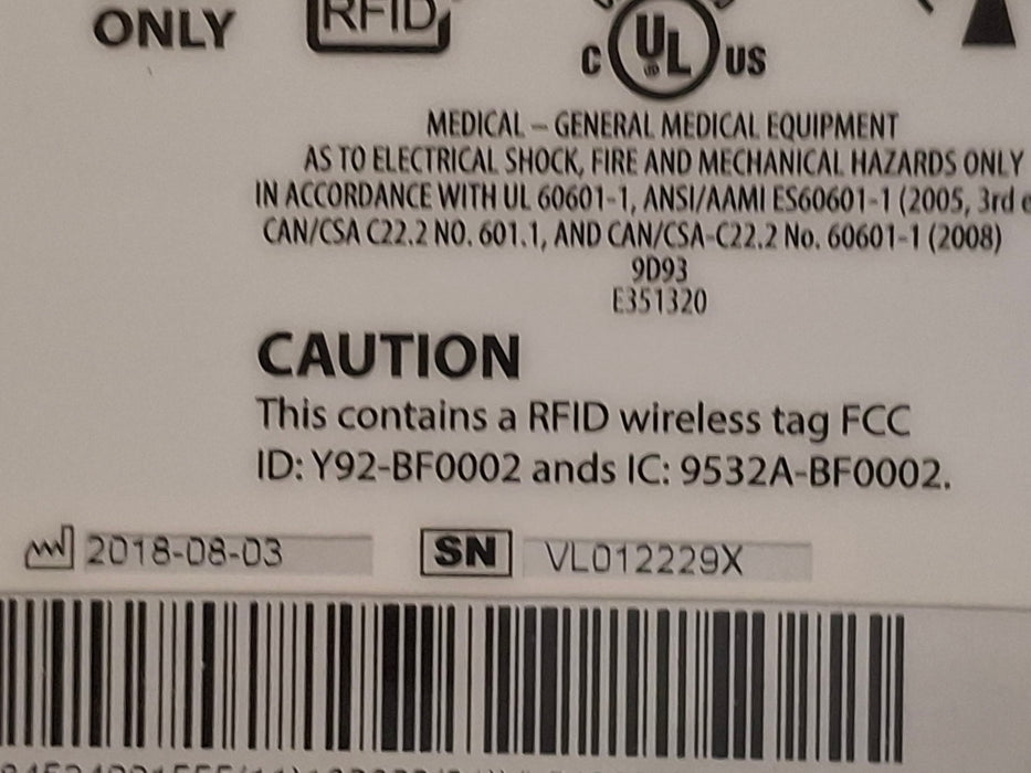 Covidien Covidien RapidVac SE3690 Smoke Evacuator Surgical Equipment reLink Medical