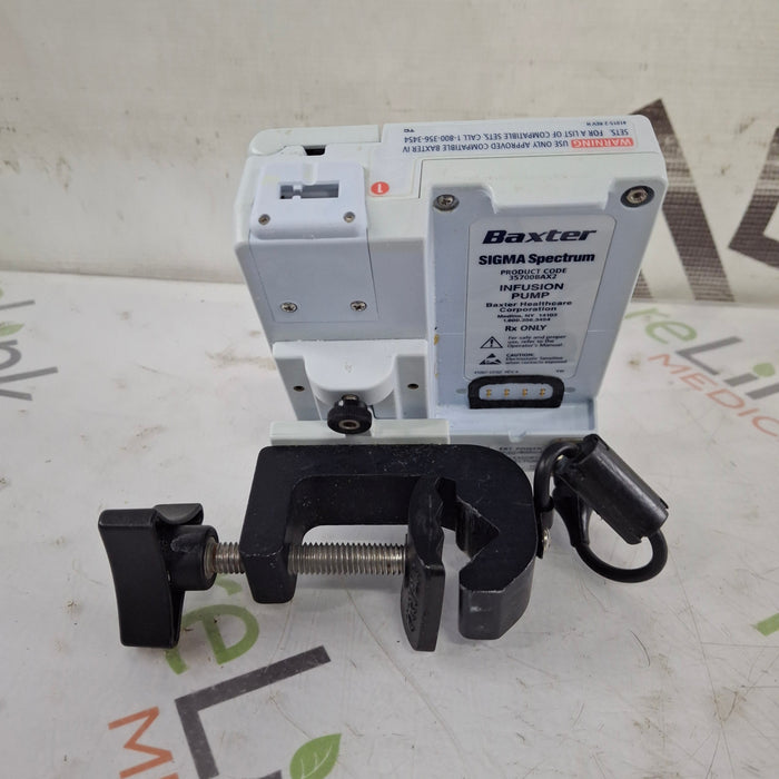 Baxter Baxter Sigma Spectrum w/Non Wireless or No Battery Infusion Pump Infusion Pump reLink Medical