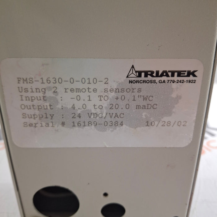 Triatek Triatek FMS 1600 Series Isolation Monitor Medical Furniture reLink Medical