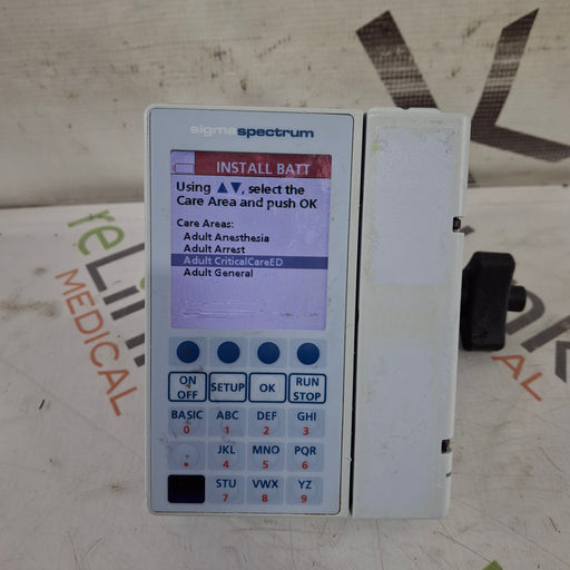 Baxter Baxter Sigma Spectrum 8.00.03 w/o Battery Infusion Pump Infusion Pump reLink Medical