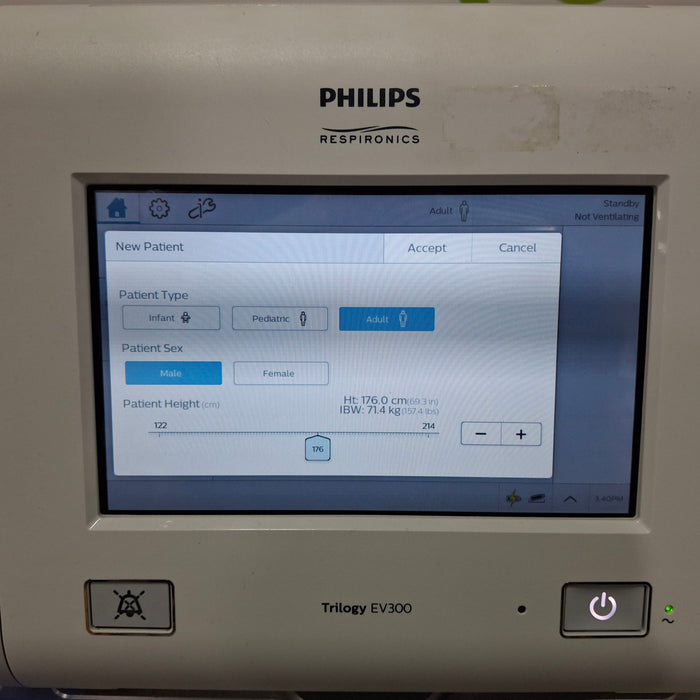 Philips Trilogy EV300 Ventilator