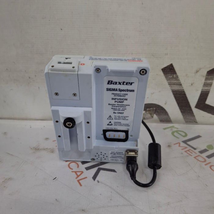 Baxter Baxter Sigma Spectrum w/Non Wireless or No Battery Infusion Pump Infusion Pump reLink Medical