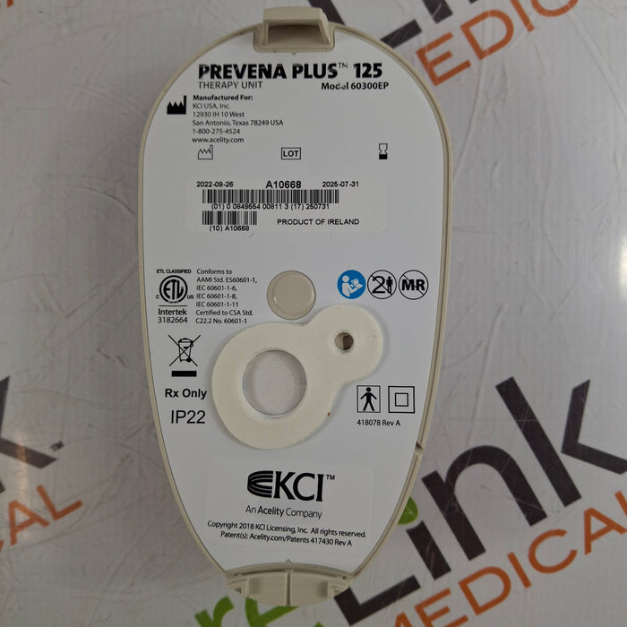 KCI Prevena Plus 125 Therapy Unit