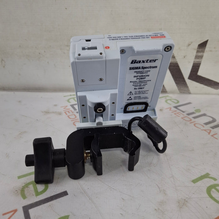 Baxter Baxter Sigma Spectrum 8.00.04 w/o Battery Infusion Pump Infusion Pump reLink Medical