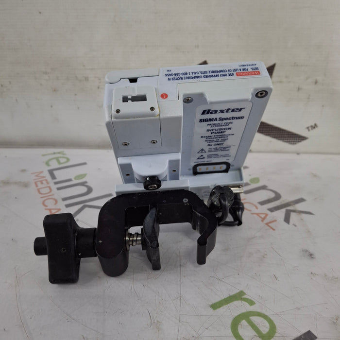 Baxter Sigma Spectrum w/Non Wireless or No Battery Infusion Pump