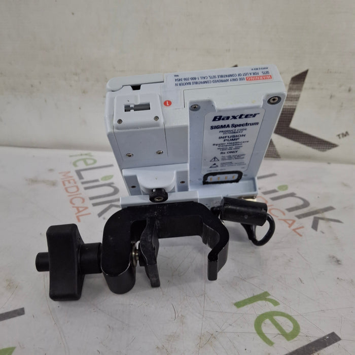 Baxter Baxter Sigma Spectrum w/Non Wireless or No Battery Infusion Pump Infusion Pump reLink Medical