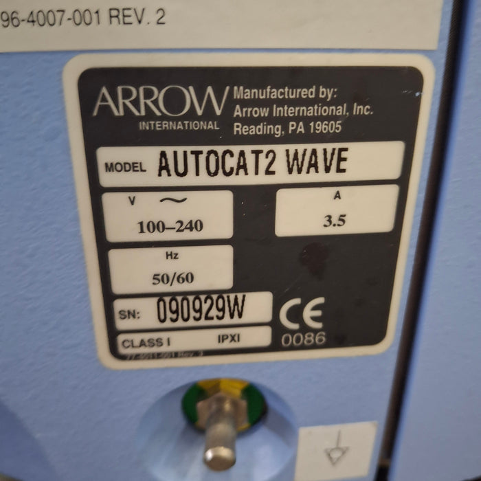 Arrow International AutoCat2 Wave IABP Intra-Aortic Ballon Pump