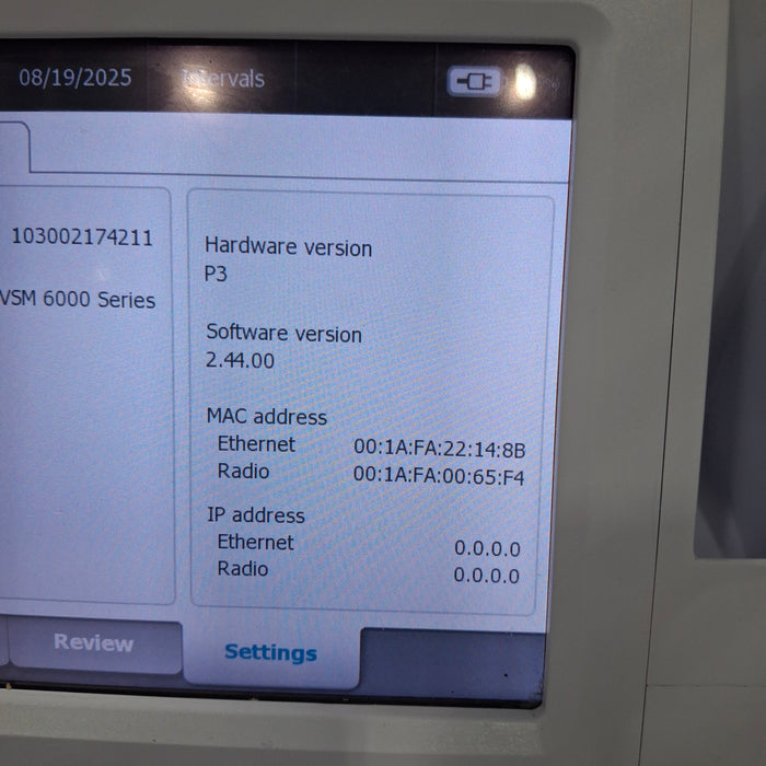 Welch Allyn Connex 6500 65NTXX - Nellcor SpO2, SureTemp Vital Signs Monitor