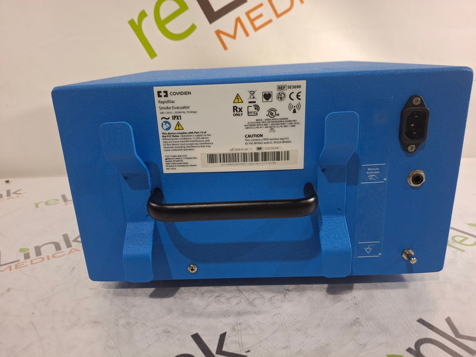 Covidien Covidien RapidVac SE3690 Smoke Evacuator Surgical Equipment reLink Medical