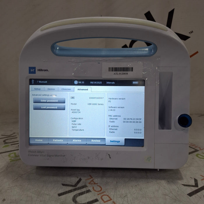 Welch Allyn Welch Allyn Connex 6800 68NXTX - Nellcor SpO2, SureTemp Vital Signs Monitor Patient Monitors reLink Medical