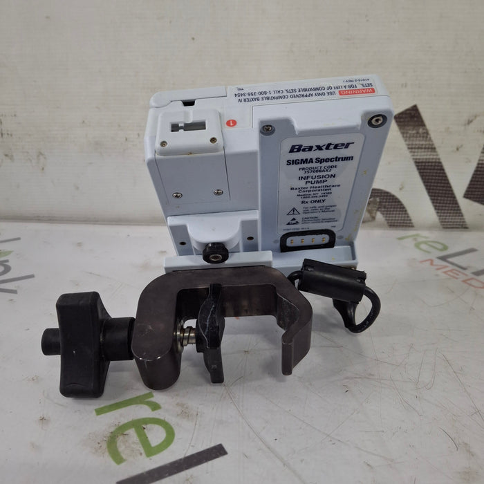 Baxter Baxter Sigma Spectrum w/Non Wireless or No Battery Infusion Pump Infusion Pump reLink Medical