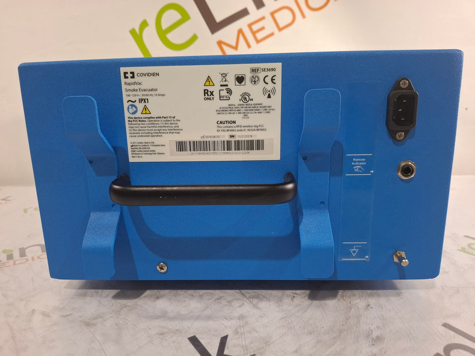 Covidien RapidVac SE3690 Smoke Evacuator