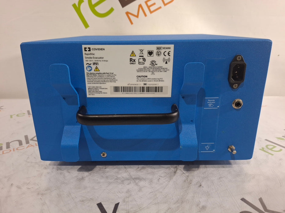 Covidien Covidien RapidVac SE3690 Smoke Evacuator Surgical Equipment reLink Medical