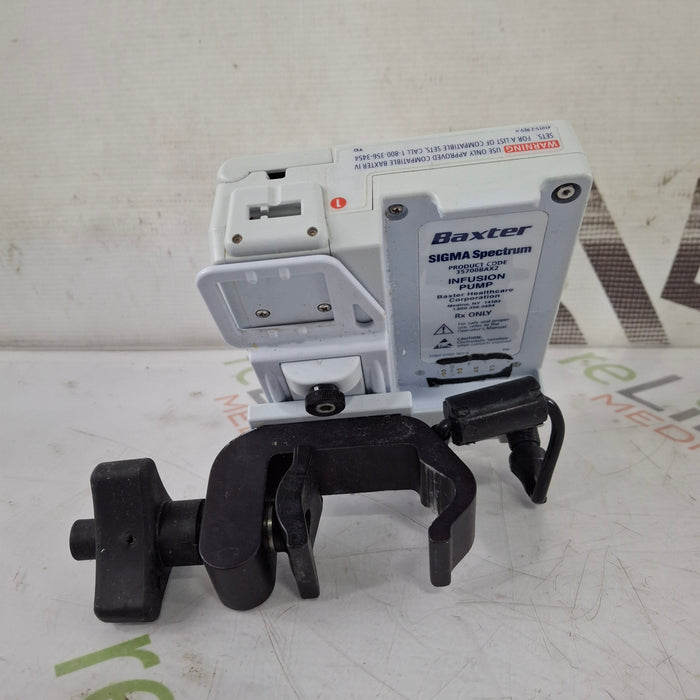 Baxter Baxter Sigma Spectrum 8.00.03 w/o Battery Infusion Pump Infusion Pump reLink Medical