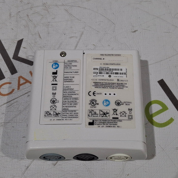 GE Healthcare GE Healthcare 9136A-Minitel 2010 Mini Telemetry System Patient Monitors reLink Medical