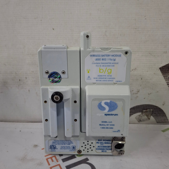 Baxter Baxter Sigma Spectrum 6.02.07 with B/G Battery Infusion Pump Infusion Pump reLink Medical