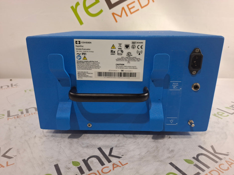 Covidien Covidien RapidVac SE3690 Smoke Evacuator Surgical Equipment reLink Medical