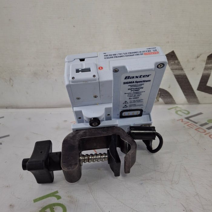 Baxter Baxter Sigma Spectrum 8.00.03 w/o Battery Infusion Pump Infusion Pump reLink Medical