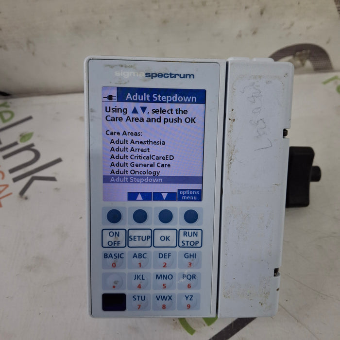 Baxter Sigma Spectrum 8.00.05 w/o Battery Infusion Pump