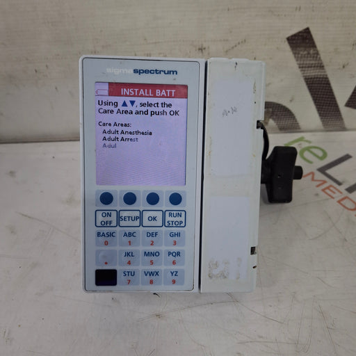 Baxter Baxter Sigma Spectrum 8.01.00 w/o Battery Infusion Pump Infusion Pump reLink Medical