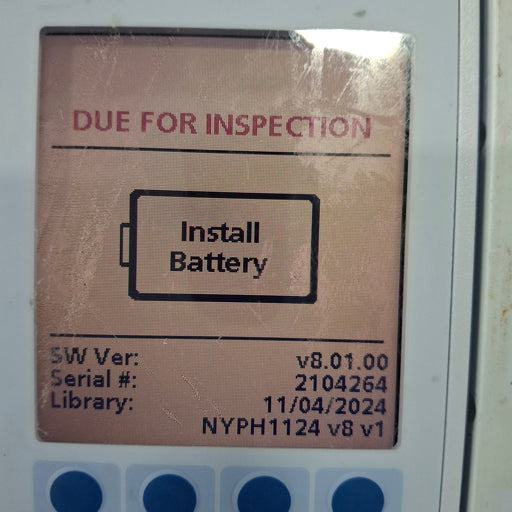 Baxter Baxter Sigma Spectrum 8.01.00 w/o Battery Infusion Pump Infusion Pump reLink Medical