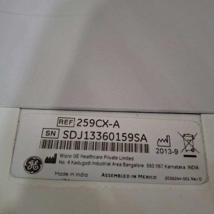 GE Healthcare GE Healthcare Corometrics 250cx Series Model 259cx-a Fetal Monitor Patient Monitors reLink Medical
