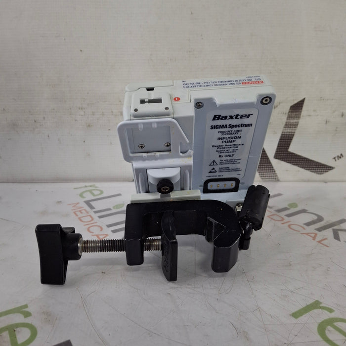 Baxter Baxter Sigma Spectrum 8.01.00 w/o Battery Infusion Pump Infusion Pump reLink Medical