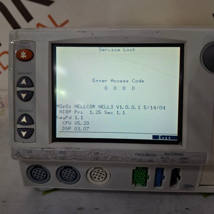 GE Healthcare Corometrics 250cx Series Model 259cx-a Fetal Monitor