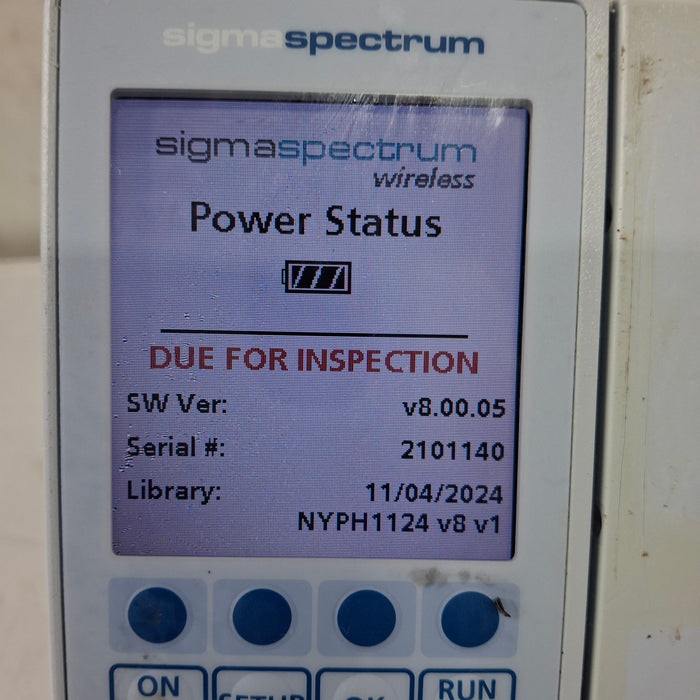 Baxter Baxter Sigma Spectrum 8.00.05 w/o Battery Infusion Pump Infusion Pump reLink Medical
