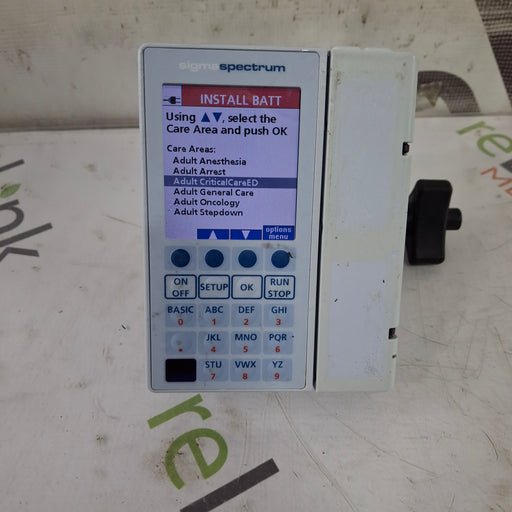 Baxter Baxter Sigma Spectrum 8.00.05 w/o Battery Infusion Pump Infusion Pump reLink Medical