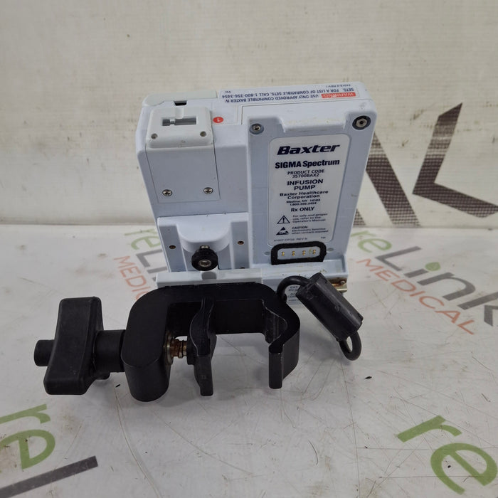 Baxter Baxter Sigma Spectrum 8.00.05 w/o Battery Infusion Pump Infusion Pump reLink Medical