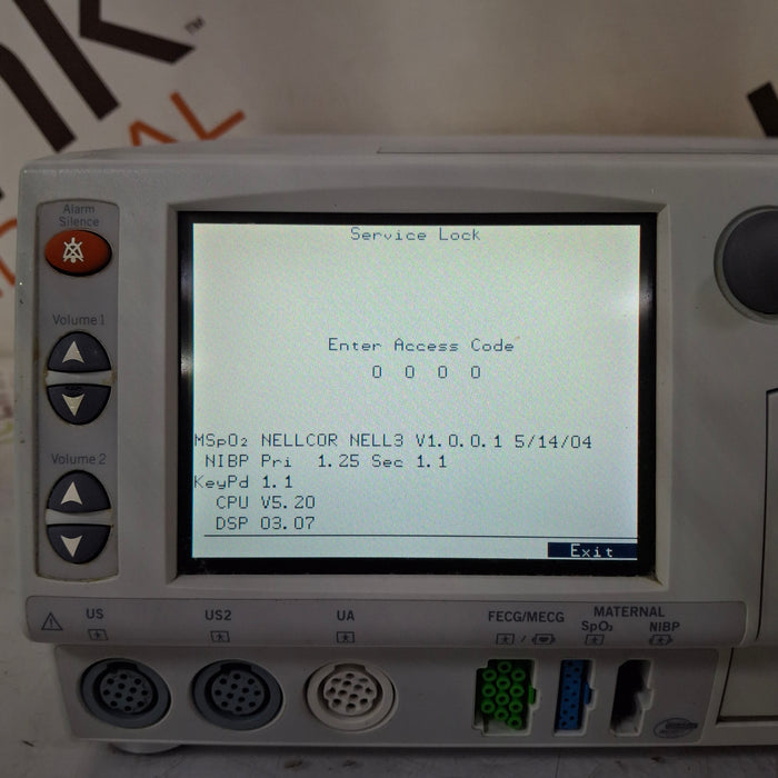 GE Healthcare GE Healthcare Corometrics 250cx Series Model 259cx-a Fetal Monitor Patient Monitors reLink Medical