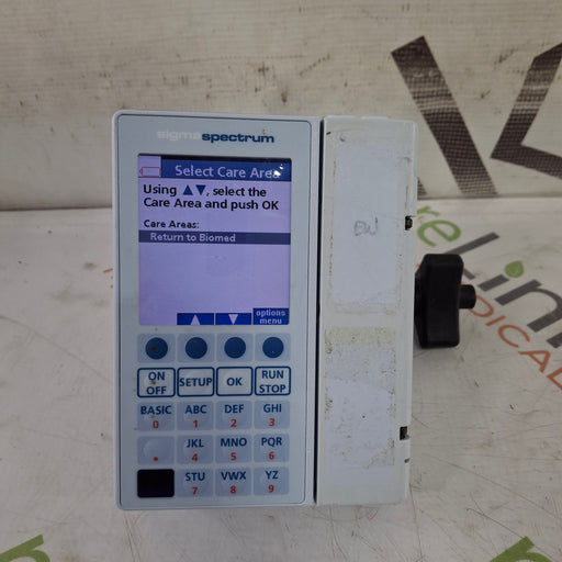 Baxter Baxter Sigma Spectrum 8.01.00 w/o Battery Infusion Pump Infusion Pump reLink Medical