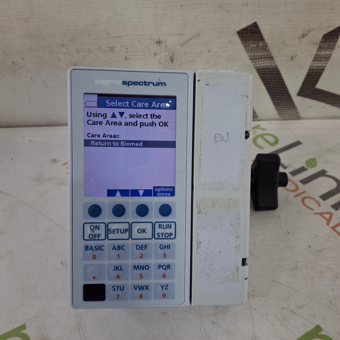 Baxter Baxter Sigma Spectrum 8.01.00 w/o Battery Infusion Pump Infusion Pump reLink Medical
