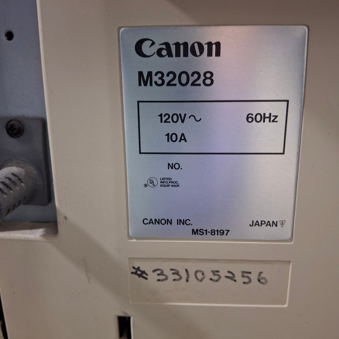 Canon USA PC Printer 80 Microfilm Reader